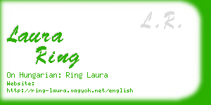 laura ring business card